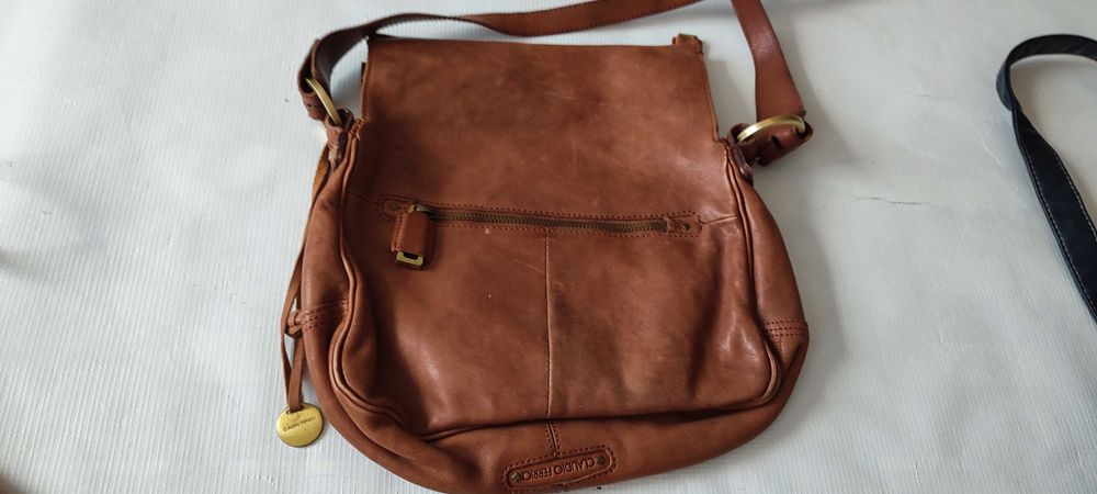 Кожени чанти Fossil  и др