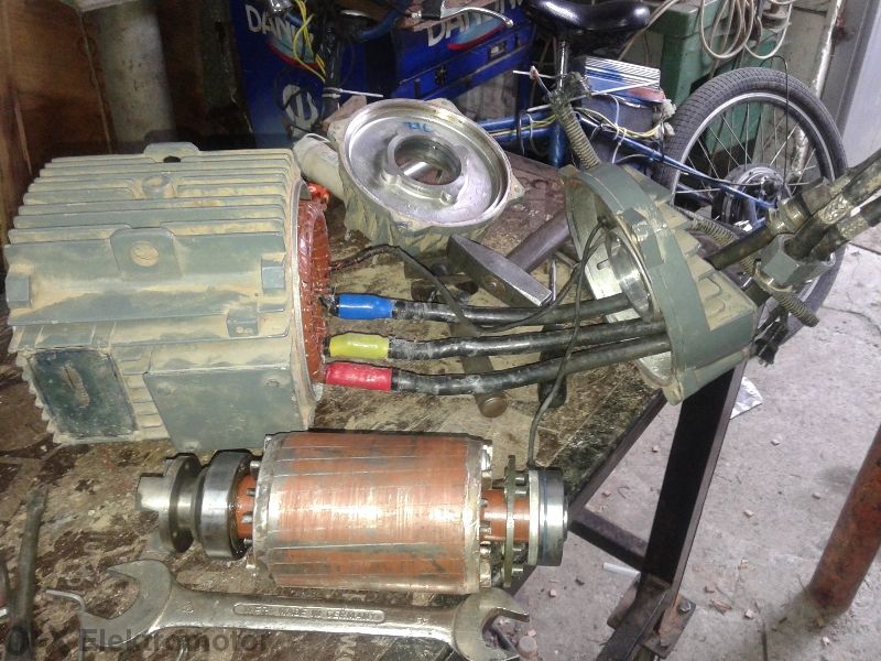 Ремонт на електромотори, електровелосипеди, електромобили, батерии