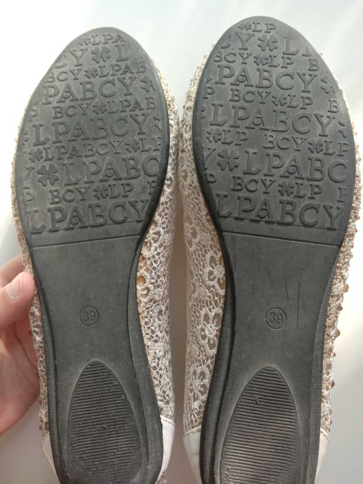 Летние балетки 39 размера