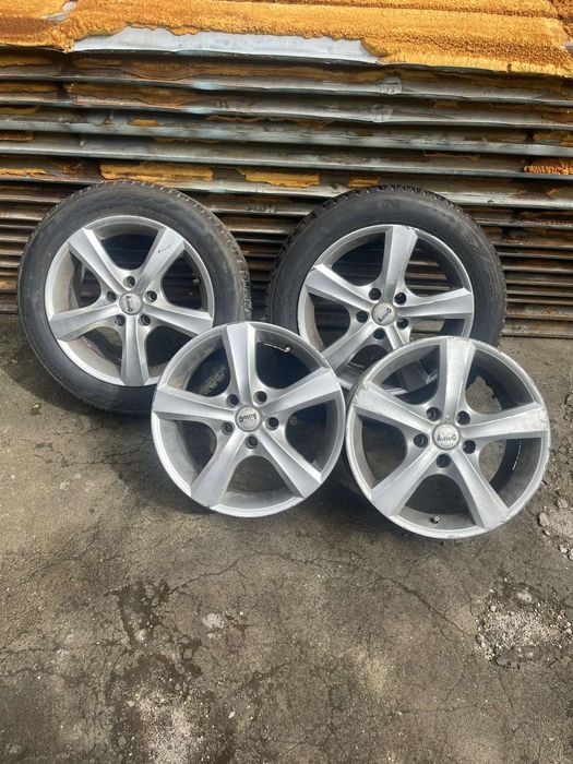 Зимни гуми 205/55/16 с летни джанти