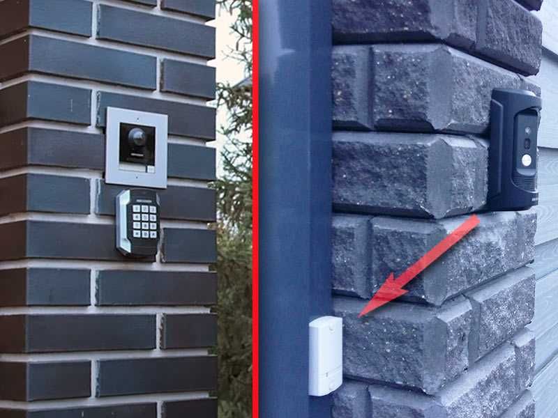 Установка домофонов Hikvision \\ Hikvision domofonlarini o‘rnatish