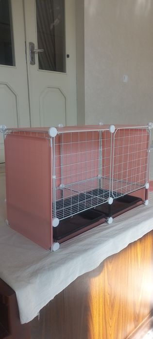 Quyon va toti boqish uchun qafas