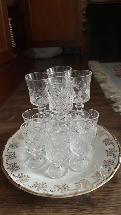Рюмки хрустальные