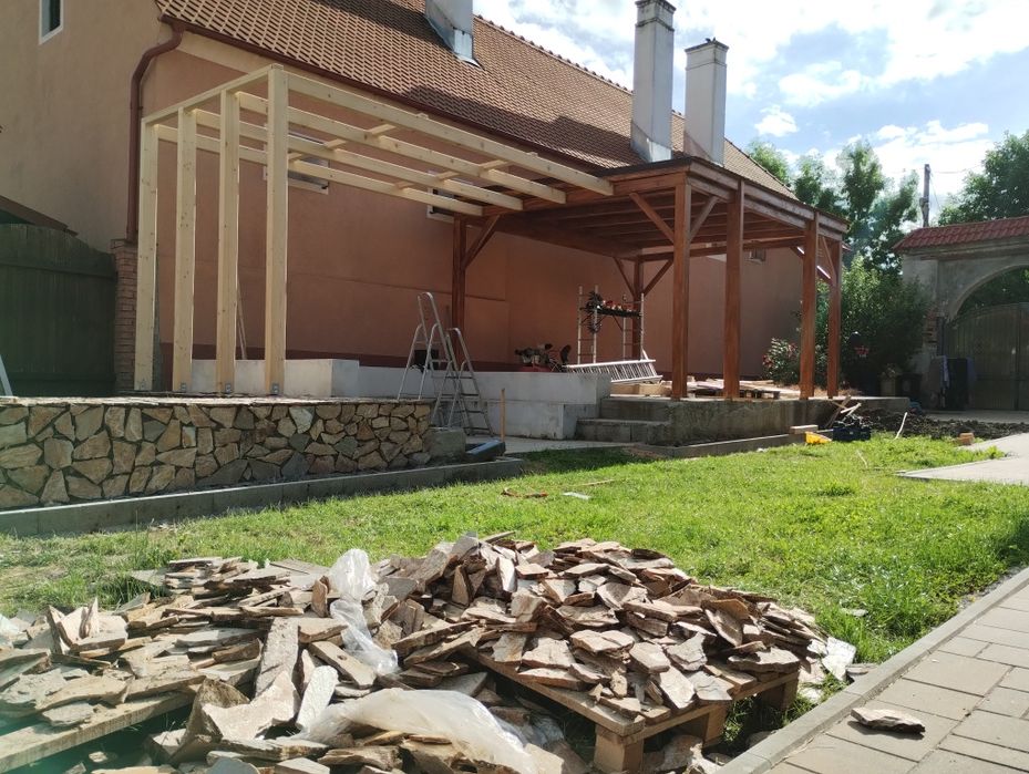 Pergole foișoare din lemn