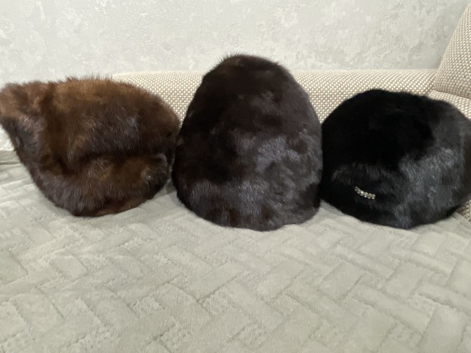Продам норковые шапки женские