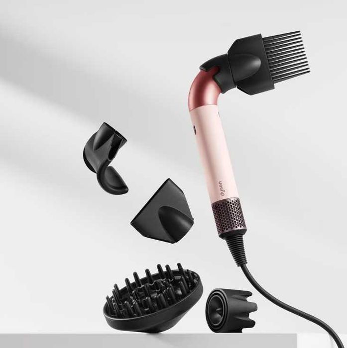 Dyson Supersonic R (Ceramic Pink/Rose Gold) – Сешоар с 5 приставки