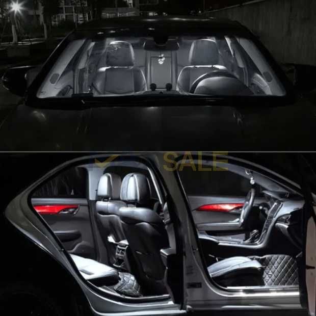 LED крушки СЕТ VOLVO XC60 XC70 XC90 волво хц xenon плафони