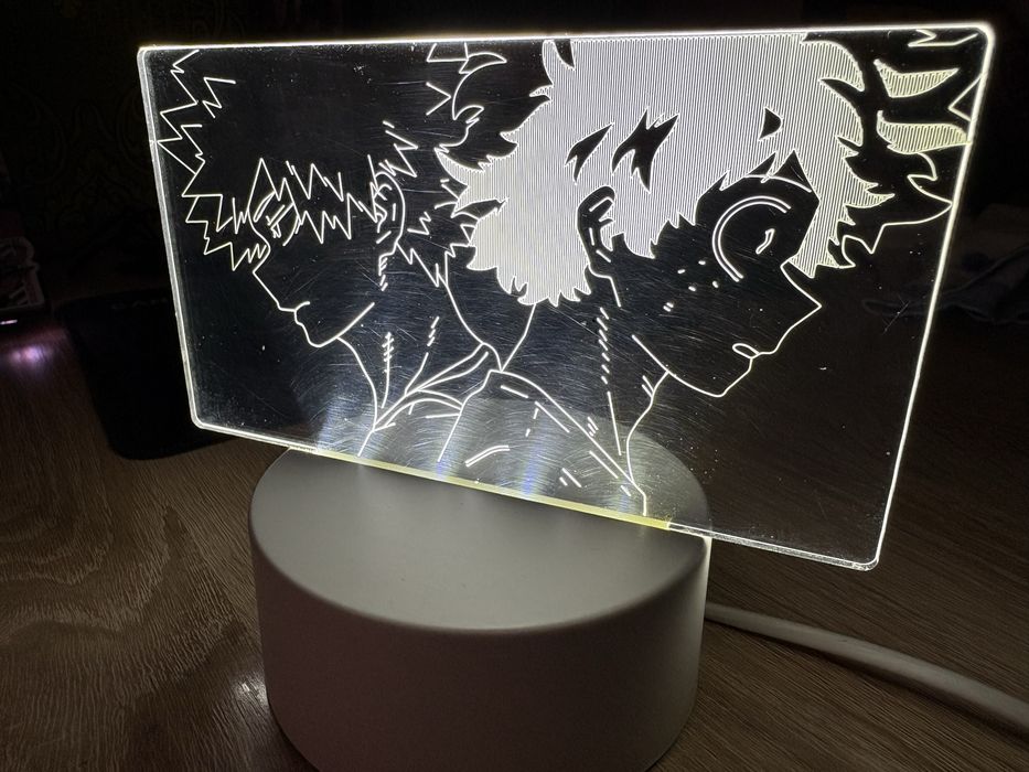 Ночник Бакуго Мидория