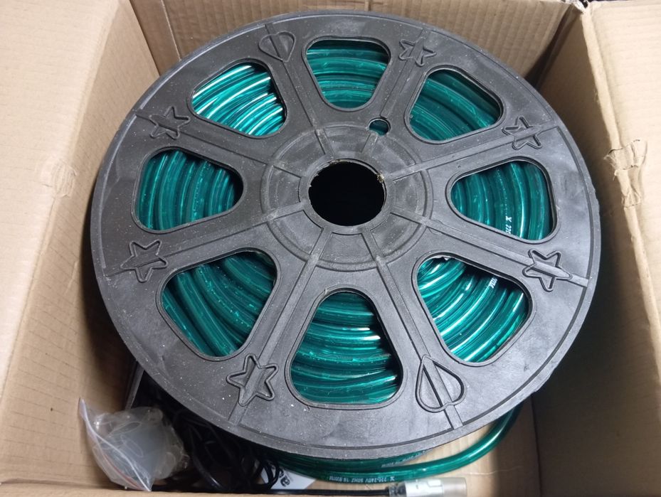 Маркуч за отопление на палми зелен.