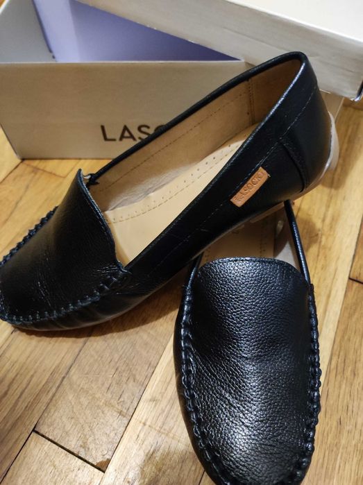 Нови мокасини Lasocky, естествена кожа