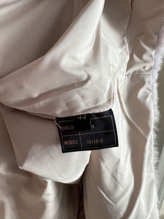 Парка с мехом чернобурки