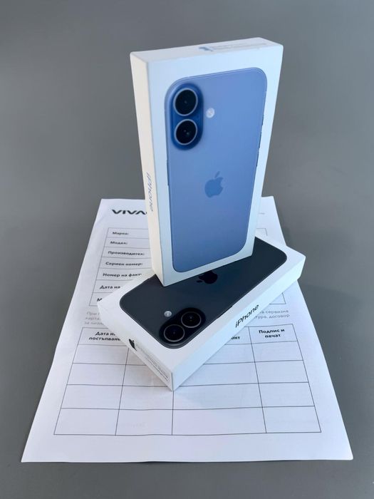 НОВ! Apple iPhone 17 256GB Lavender / Mist Blue / Sage / Black / White 2г. Гаранция!