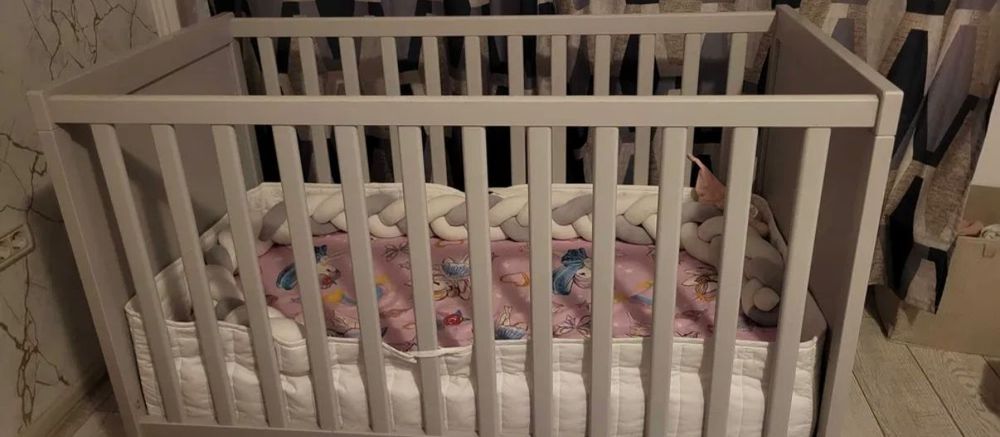 Pătuț 120x60 + saltea