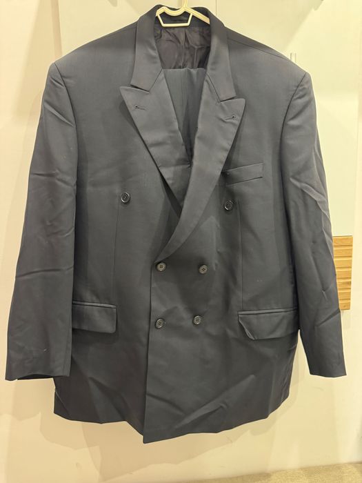 Официален мъжки костюм - сако и панталон - висок клас - италиански