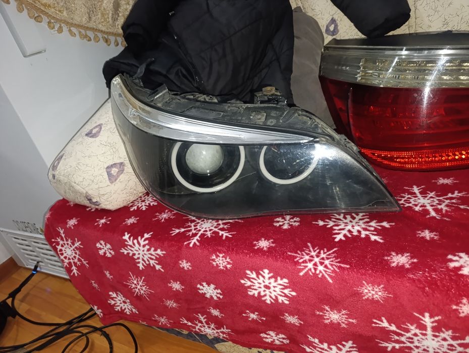 Faruri e60 BMW custom nfl adaptiv inele coton led