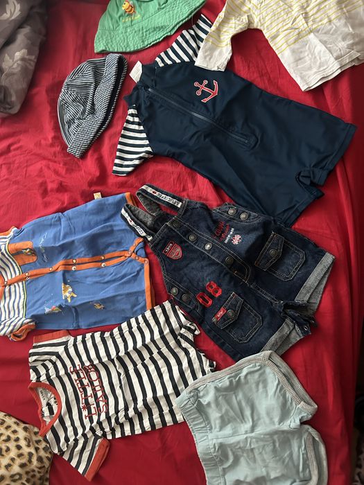 Лот летни бебешки дрешки 6-9 м