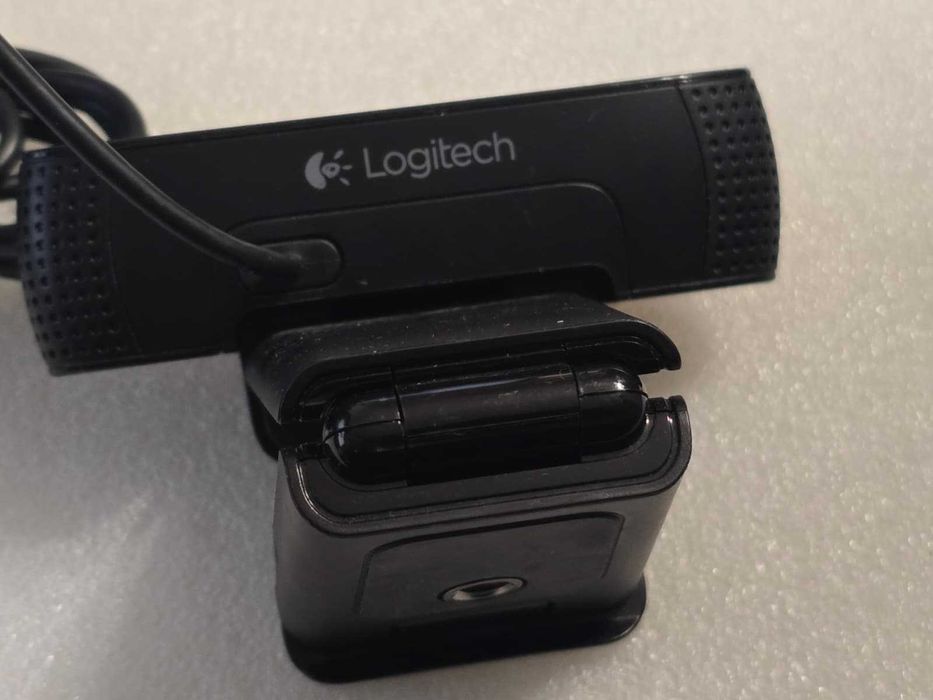 Camera web Logitech HD Pro C920, Full HD, Negru, Microfon - poze reale