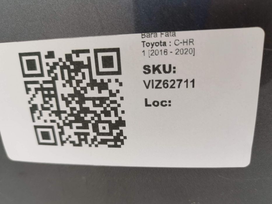 Предна броня Тойота С-ХР / Toyota C-HR 1 [ - ] Aftermarket В добро със