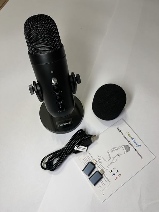 Microfon podcast vlog zealsound nou