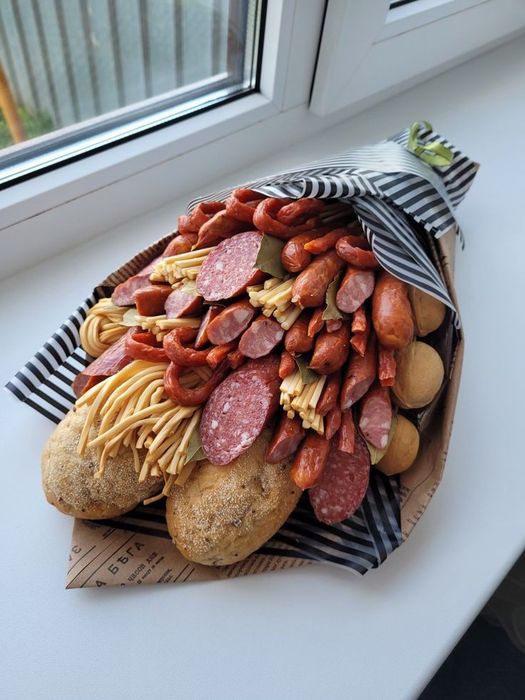 Съедобный мужской букет