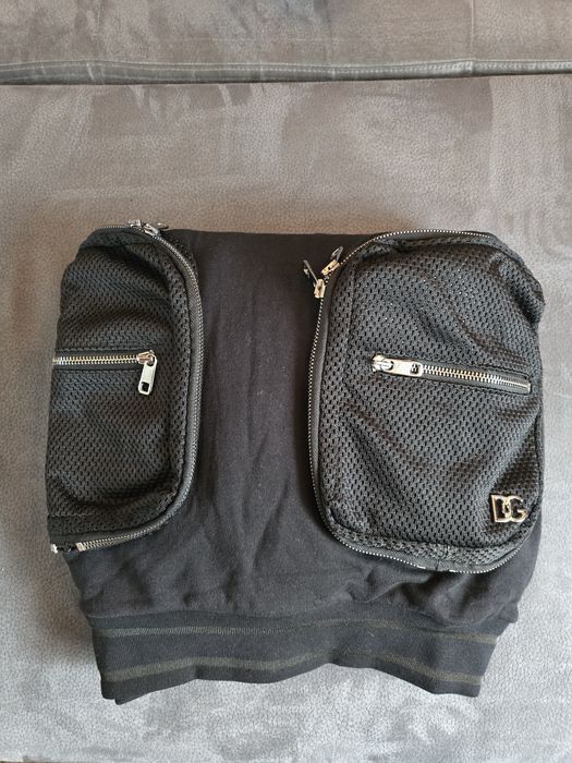 Dolce&Gabbana Pouch-pocket hooded jacket