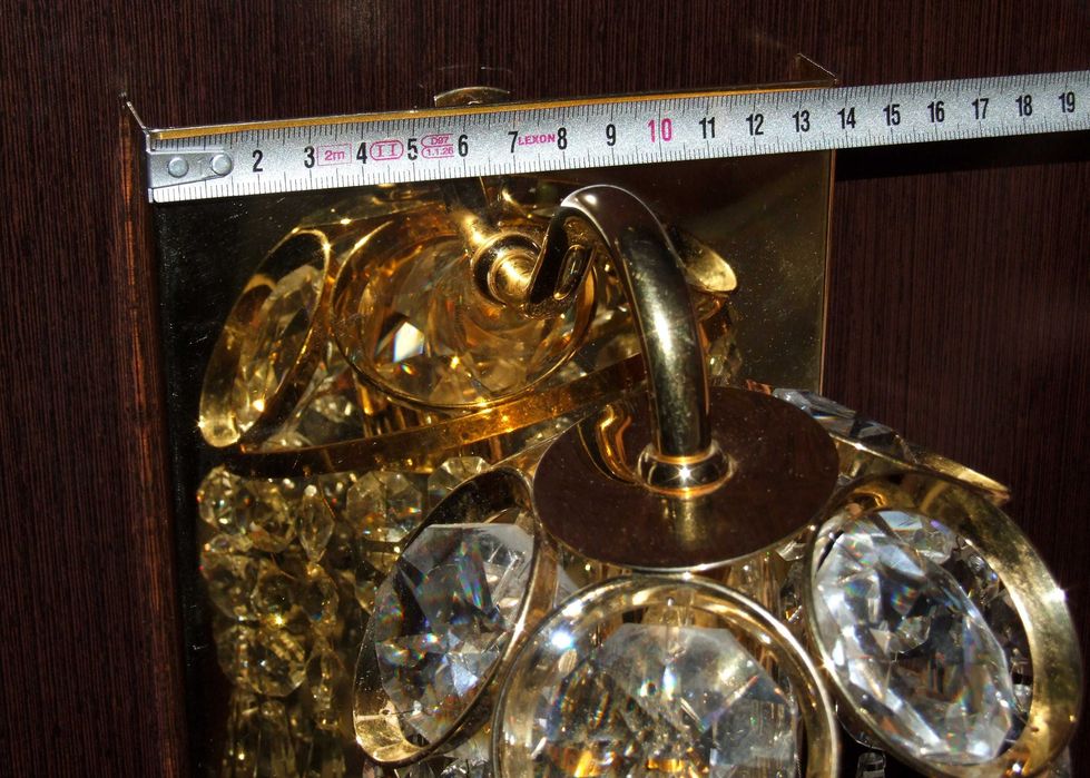 CORP DE ILUMINAT (cristal + alama), Made in Germany, NOUA