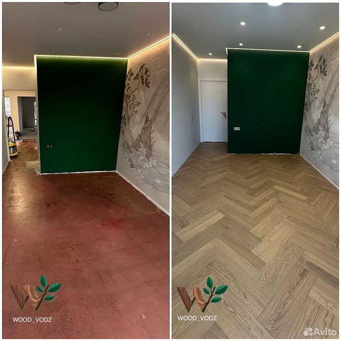 Укладка/Реставрация/Шлифовка/Циклевка Паркета