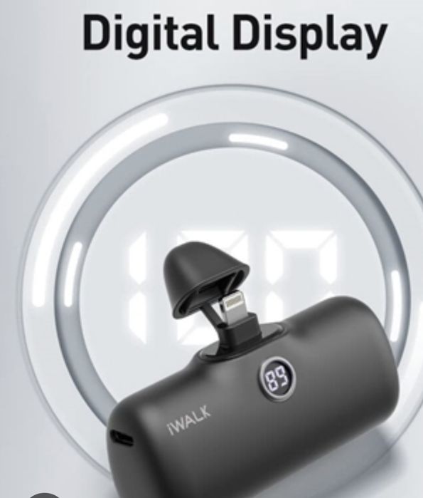 Външна батерия iWALK LinkMe5000 Pro, компактна