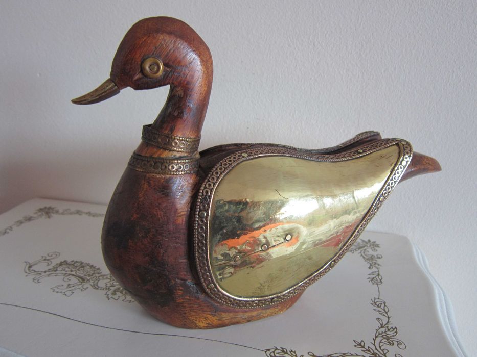 cadou rar pereche Lebede Franta1960