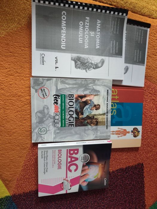 Carti manuale bac bacalaureat bio admitere medicina umf