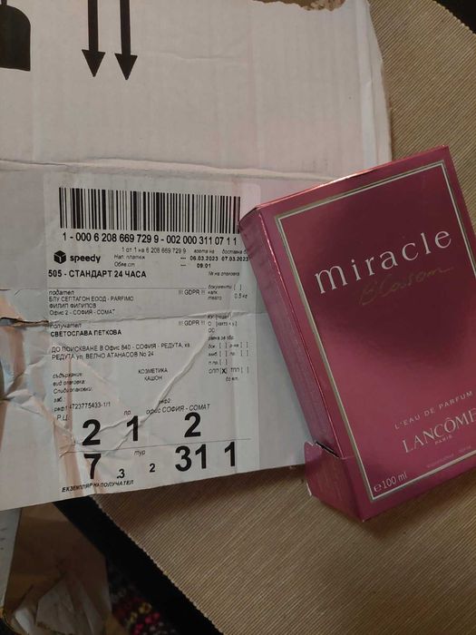 Парфюм Miracle blossom на Lancome