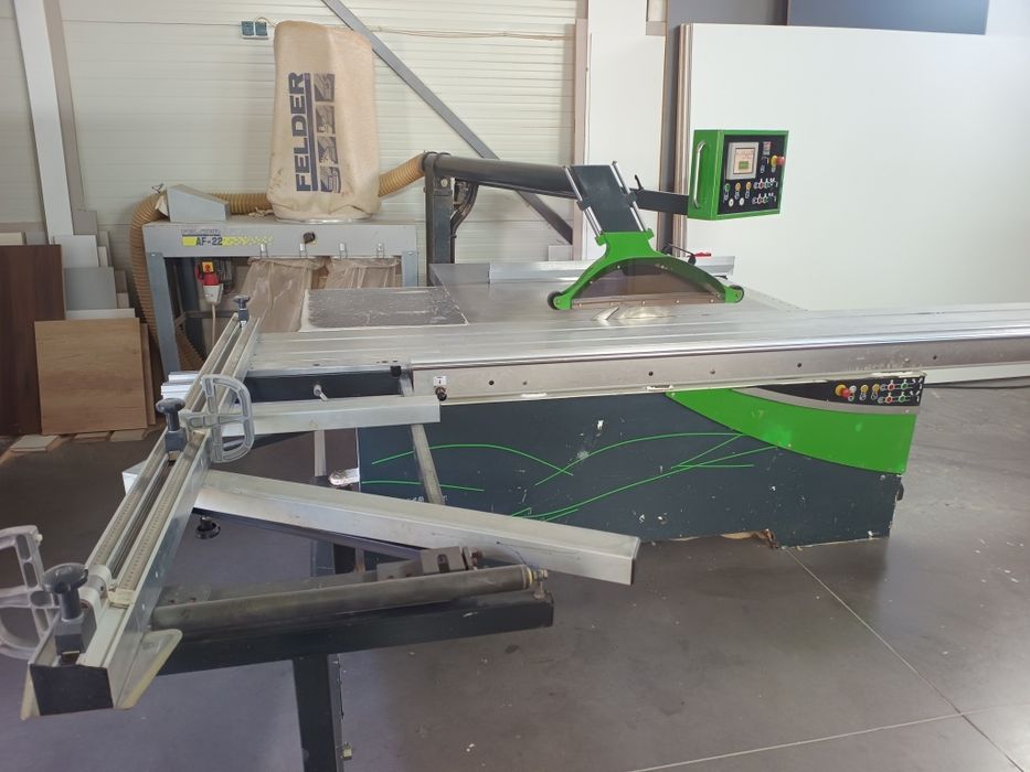 circular cu incizor lohmeyer  și mașina cantuit abs felder