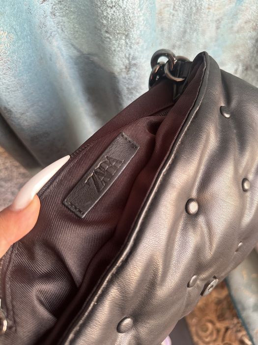 Сумка кожа zara оригинал