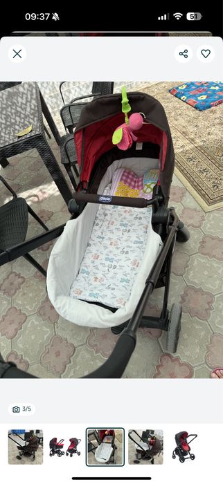 коляска chicco в хорошем состоянии