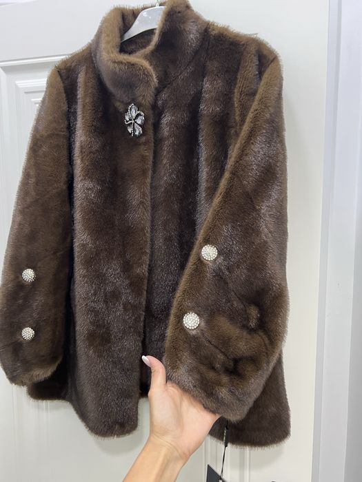 Элегантная эко шуба