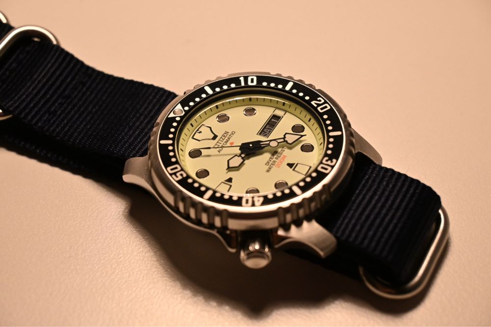 Ceas automat citizen promaster ny0040 09w full lume