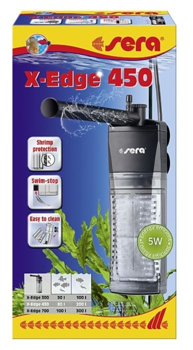 Распродажа .Sera внутренний фильтр X-Edge 450  для аквариумов от60  л