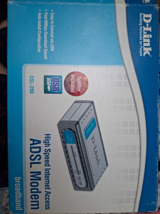 D-Link проводной ADSL Modem