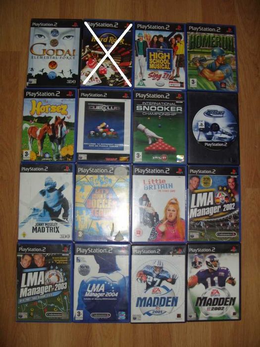 Игри за PlayStation 2, PS2 Част 1 - 10 € / 19.56лв за брой