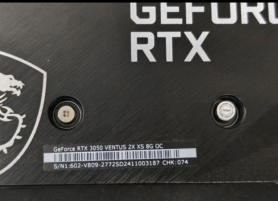 RTX 3050 VENTUS 2X XS OC 8GB | Торг