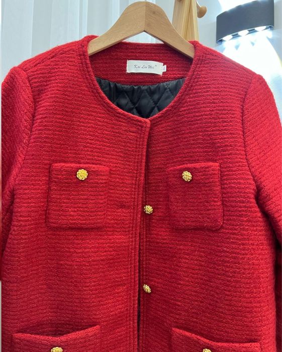 Шерстяной жакет