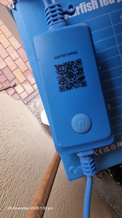 Iluminare piscina forma de stea