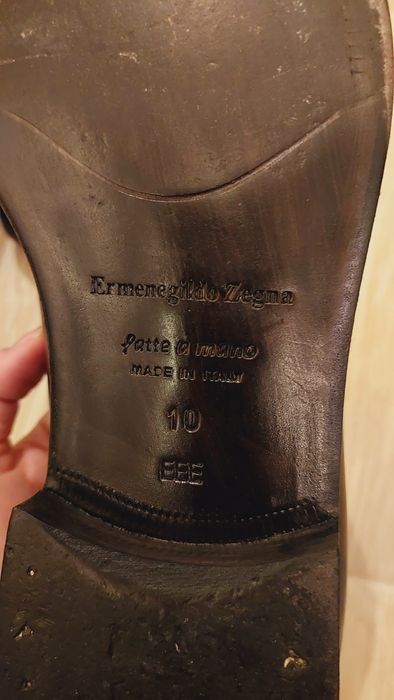 Продам мужские туфли Zegna, не новые.