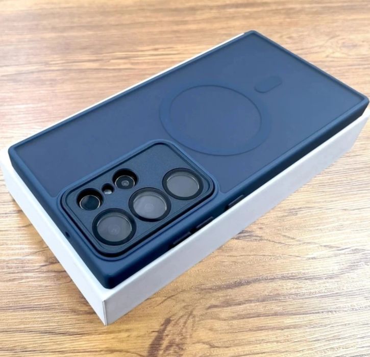 Samsung S25,S24,S23,S22 всички модели magsafe кейс защита на камерите