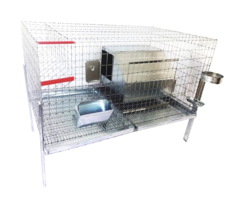 Cuști iepuri reproductie/tineret COMPLETA, dimensiuni diferite ^