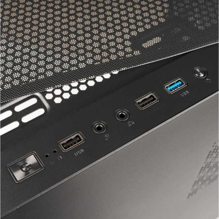 Carcasa Spacer Shield ARGB Middle Tower ATX sticla securizata