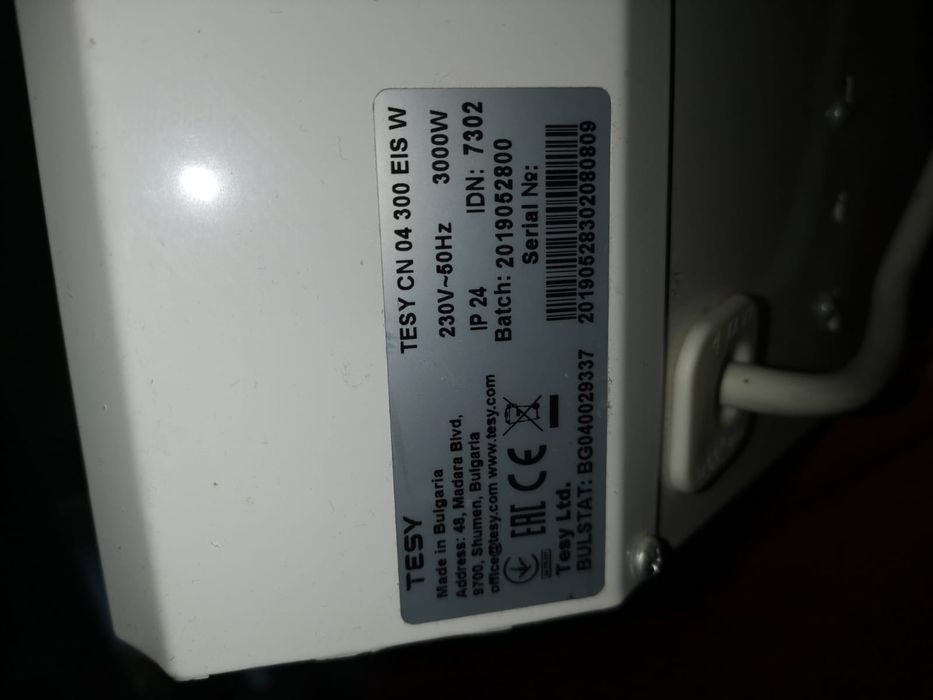 Елекрическа печка Tesy