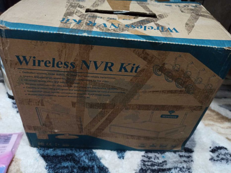 Продам комплект беспроводного видеонаблюдения