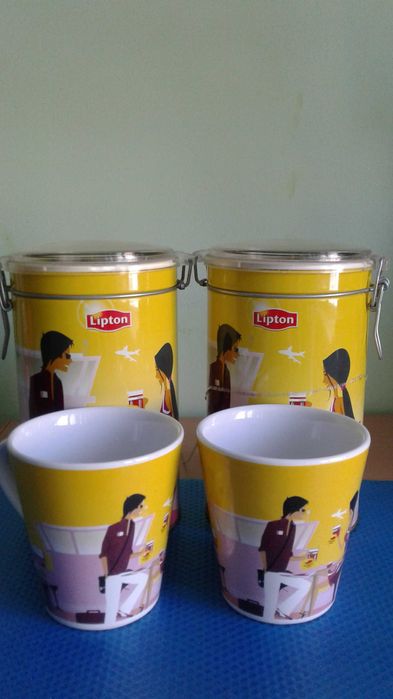 Набор  "LIPTON"  из 4-х  предметов ( новый)