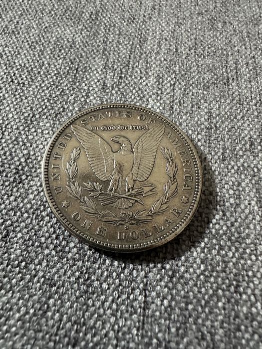 Moneda argint 1880 s Morgan dollar